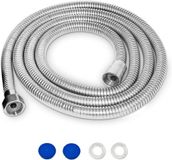 Unyqoos Ibenzoa® Duurzame en Robuuste Douchewaterslang met 2 Meter Lengte - RVS Constructie