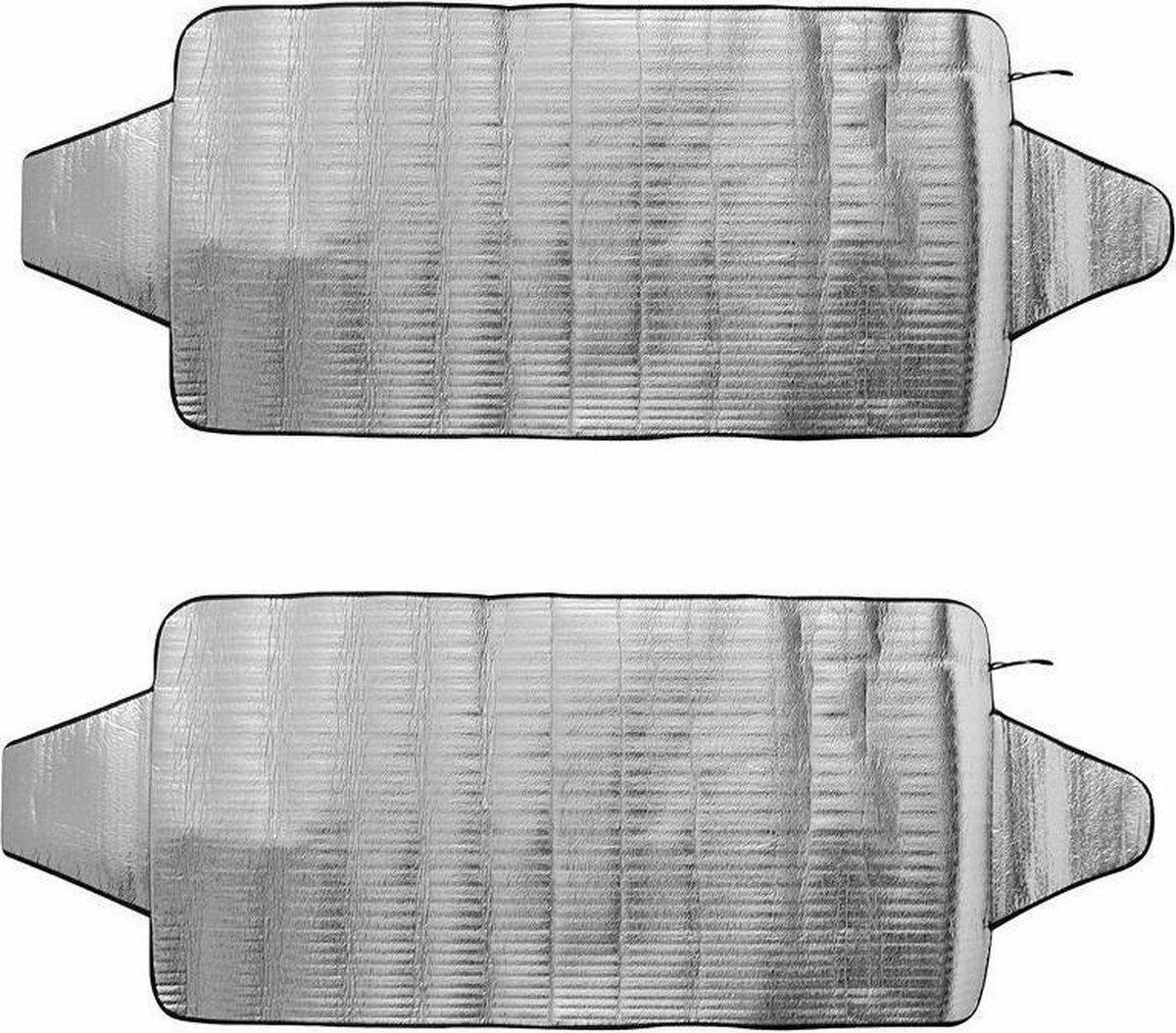 ProPlus 2x Antivries autoruit dekens L 85 x 180 cm - Autoruiten sneeuw en ijsvrij afdekhoezen