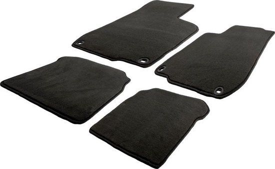 AutoStyle Automatten Volkswagen Polo 9N 2001-2005 (velours) - Zwart