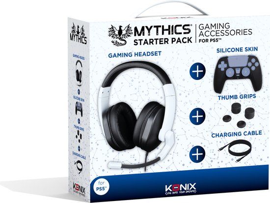 Konix Mythics - Playstation 5 - accessoires starter pack