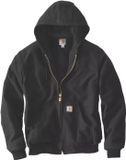 Carhartt Firm Duck Insulated Flannel-Lined Active Textiel jas - Zwart - XL