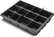 Tood Modulaire inzet - Zwart - 40x30x7 cm
