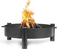 CookKing Vuurschaal Haiti - 60 cm - Zwart - Staal - 1 Jaar Garantie