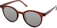 Vista Bonita CLASSIC – Zonneleesbril UV400 – Sterkte +1.50 – Kleur Crafty Brown – Groot model – Eyecatcher – Ronde pasvorm – Flexveren - Inclusief bijpassende etui en doekje