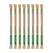Tessera Bio Products Q0821CWFSC Stijve papieren rietjes, recht, 1/1 verpakt, meerkleurig, 0,8 cm diameter, 21 cm lengte, 500 stuks