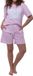 Mey Dames pyjama Solid Love soft roze