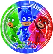 - PJ Masks gebakbordjes Ã¸ 19,5 cm. 8 st.