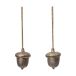 Ferm Living Suspension décorative Gland, lot de 2, Laiton