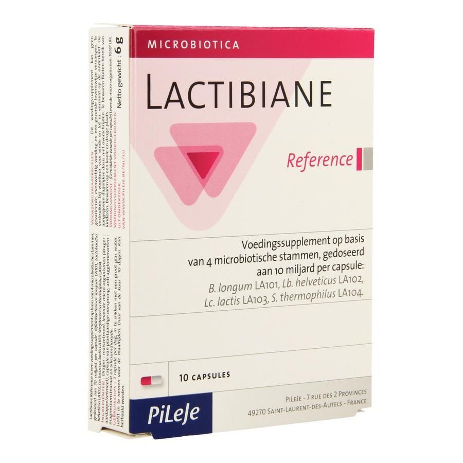 PiLeJe Lactibiane Reference Capsules 10st