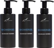 Claudius Cosmetics B.V. Showergel Hammam Herbal 300 ml - Set van 3