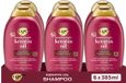 OGX Shampoo à la kératine et à l'huile, 6x385 ml