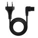 TooQ 10.22.0502 netsnoer CEE7/16/M-C7/H, zwart, 1,8 m