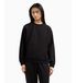 A|X Armani Exchange pour femme. XW000826AF13397UC001 Sweat à col ras du cou noir (L), Casuel, Sport, Multisport, Viscose