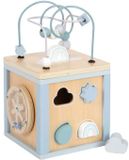 Small Foot Houten Motoriek Kubus Blauw