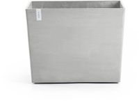 Ecopots Paris Wheels 85 - White Grey - 85,2 x 39,5 x H65,8 cm