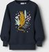 NAME IT NMFVALONA LS LONG RLX SWEAT UNB Mädchen Pullover Navy Blazer Baumwolle Größe 116