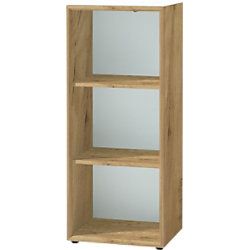 Germania Boekenkast 4203-242NL Navarra Eiken, Wit - 500 x 370 x 1.200 mm