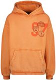Vingino Nicolai Hoodie Jongens Katoen Oranje Maat 164