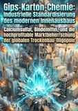 Gips-Karton-Chemie: Industrielle Standardisierung des modernen Innenausbaus: Calciumsulfat, Bindemittel, und die hochprofitable Marktbeherrschung der globalen Trockenbau-Oligopole