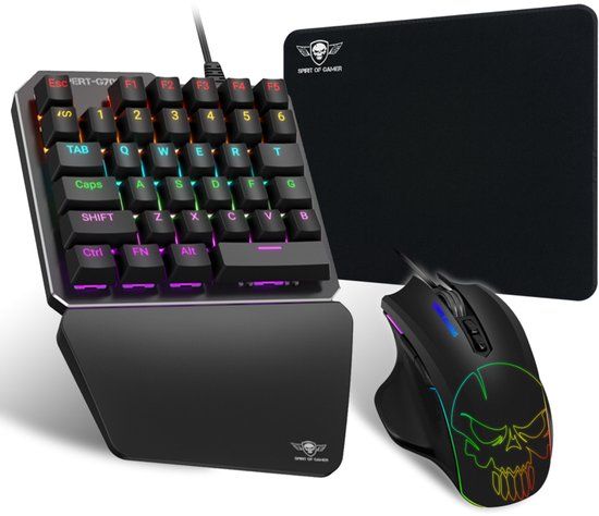 Spirit of Gamer XPERT-G700 Mechanisch Toetsenbord met Muis en Muismat