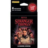 Panini Stranger Things verzamelkaart 5 Blister 8 zakjes + 1 EL-kaart Franstalige Versie