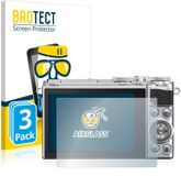 BROTECT Screenprotector 3 Stuks voor Nikon 1 J5 Beschermglas transparant