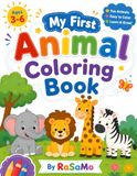My First Animal Coloring Book for Kids Ages 3-6