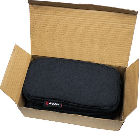 Arozzi Traagschuim Armsteunkussens - Zwart