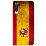 Xiaomi Mi 9 Lite Spaanse vlag siliconen hoesje