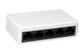 Ethernet-switch, 5 poorten, 10/100 Mbit/s, ideaal voor het aansluiten van netwerkapparaten en voor uitbreiding van lokale communicatie.
