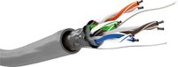 Goobay CAT 5e Netwerkkabel, F/UTP, 100 m, grijs