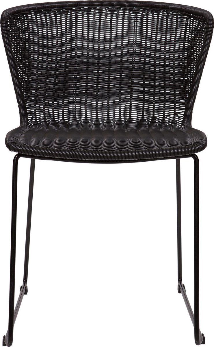 woood Wings Stoel - Zwart - Set van 2