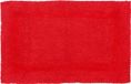 Homescapes badmat rood 50x80 cm katoen