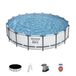 Bestway Steel Pro Max Zwembad Rond 549 - 122cm - Blauw