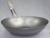 Wok avec poignée en bois Ø 30 cm, idéal pour les plats asiatiques