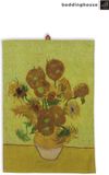 Beddinghouse x Van Gogh Theedoek Sunflower Geel