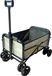 Vedes OA Bollerwagen, beige/olijfgroen, 77x53x92 cm