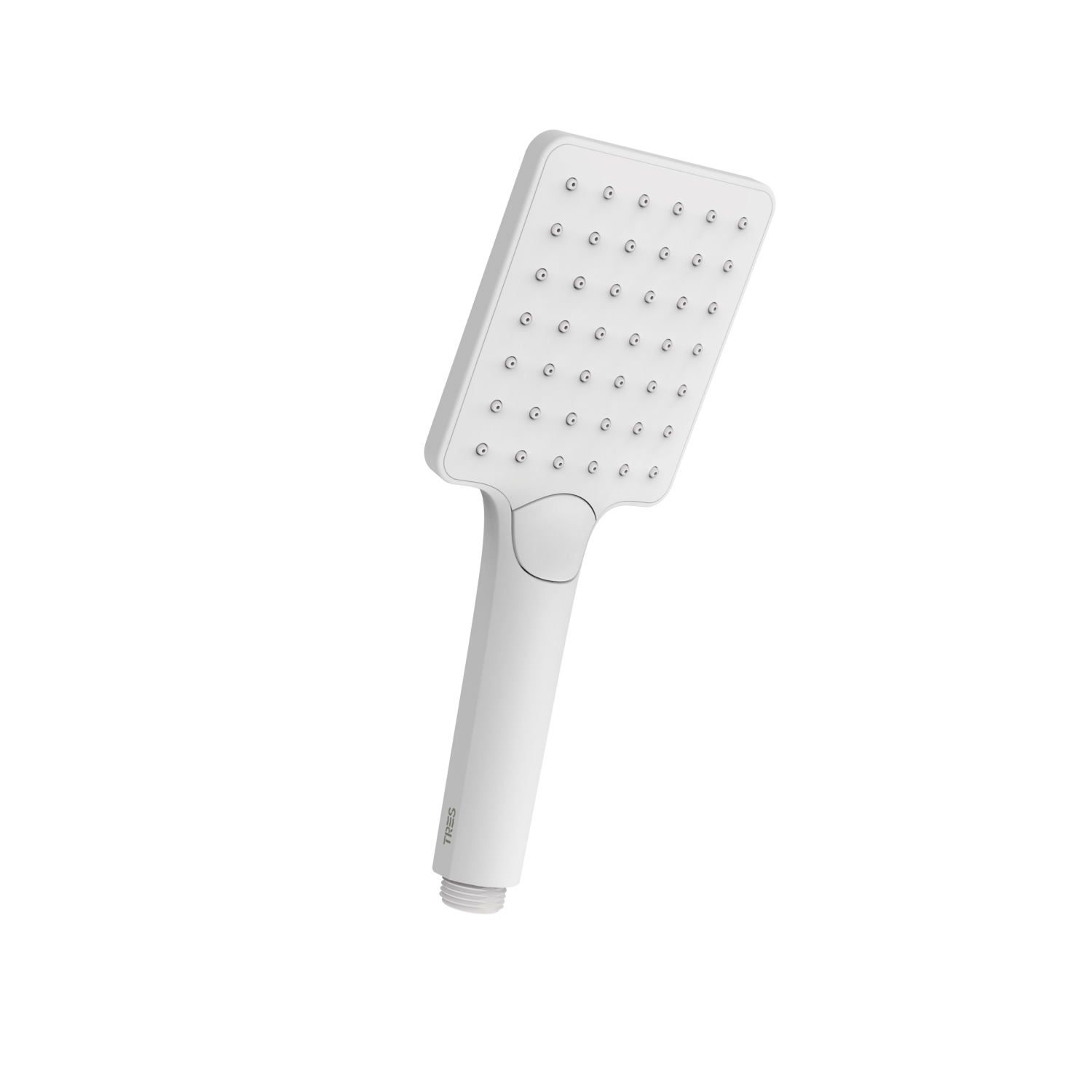 Tres Handdouche tres massage eco-drop 3-standen vierkant mat wit