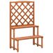 vidaXL Support de plantes bois 70x42x115 cm