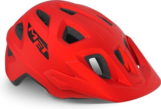 MET Echo Mountainbike Fietshelm - Rood - Maat M/L