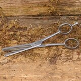 Mars Coat-King Solingen Effileerschaar - Dubbelzijdige Roestvrij Stalen Schaar met 23 Tanden