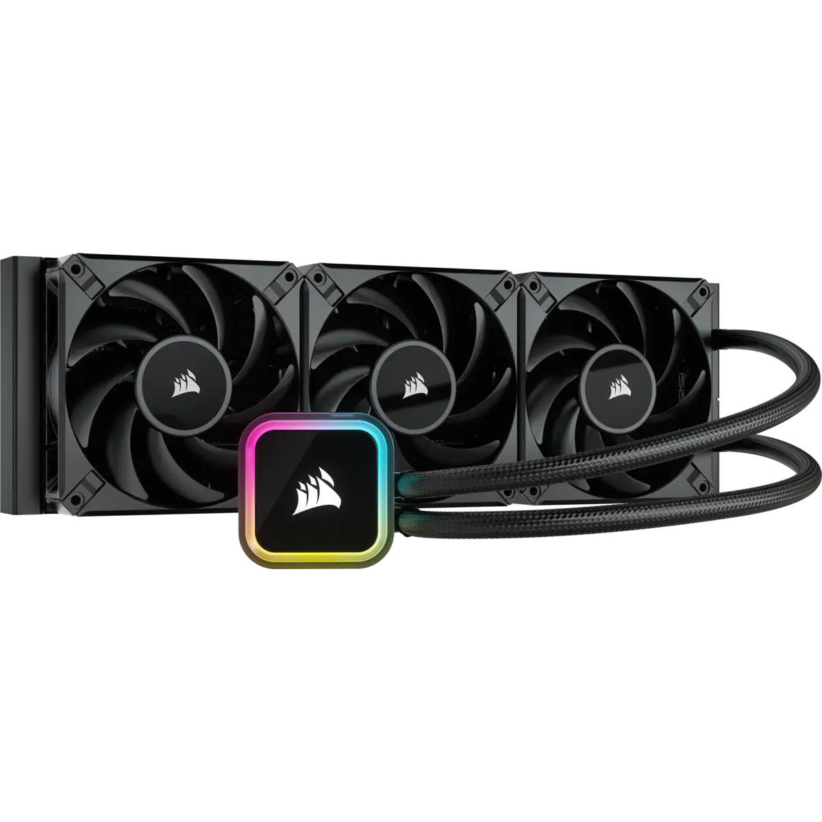 Corsair iCUE H150i RGB ELITE Liquid CPU Cooler - 120mm - Black