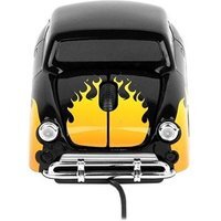 Satzuma Hot Rod - Muis - optisch - 2 knoppen - met bekabeling - USB