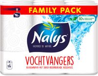 Nalys Keukenpapier in 80% Recycled Folie 6 stuks
