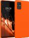 kwmobile telefoonhoesje geschikt voor Samsung Galaxy A51 - Hoesje voor smartphone - Back cover in neon oranje