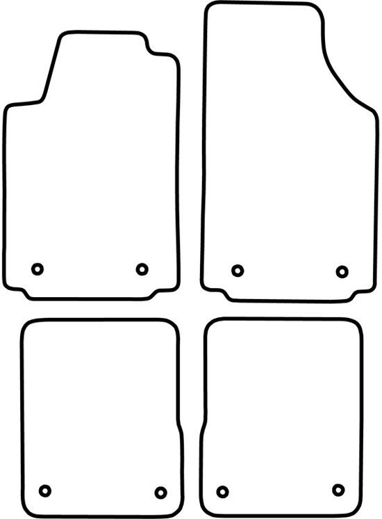 AutoStyle Automatten Audi A2 2000-2005