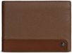 bugatti Due Flap Wallet Cognac bruine