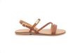 Les Tropéziennes by M. Belarbi Vrouwen Batresse Sandalen Open Teen, Bruin Tan 782, 40 EU