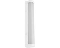 LEDVANCE ORBIS Tube Spiegel-/Wandleuchte mit LED, gefrostetes Glas/weiß, 9W, 900lm, dimmbar, 3000/4000K über Wandschalter einstellbar, 40cm Durchmesser, IP44