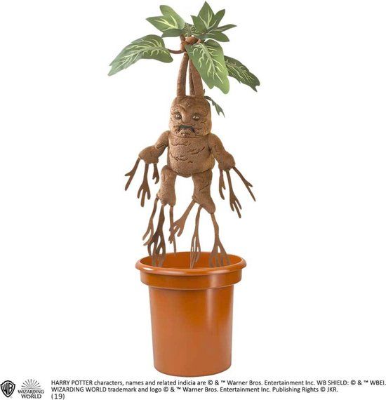 The Noble Collection The Harry Potter: Electronic Plush Mandrake - 0849421006303